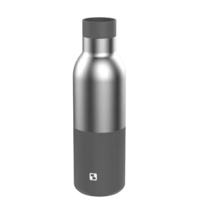 GARRAFA URBANA 450ML INOX/CINZA