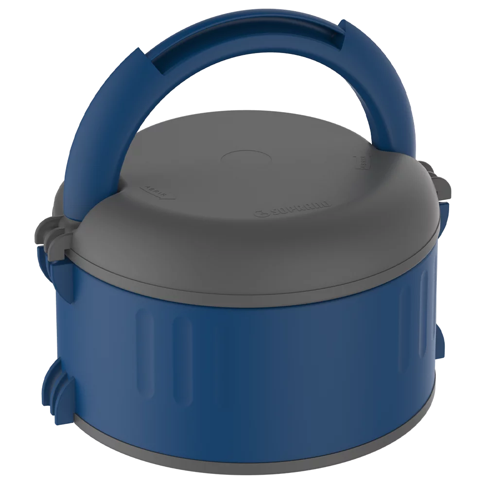 MARMITA PLUS 1,3L DUPLO AZUL