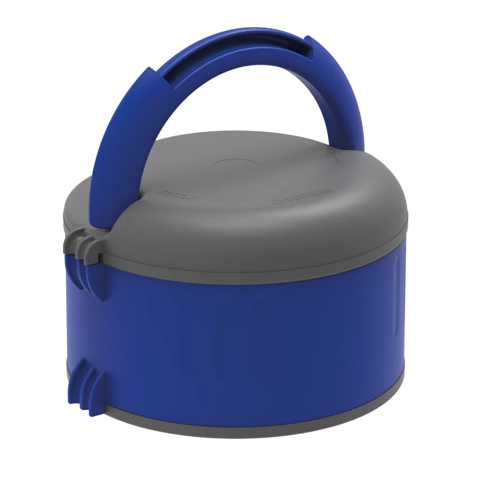 MARMITA PLUS 1,3L DUPLO AZUL - Imagem 4