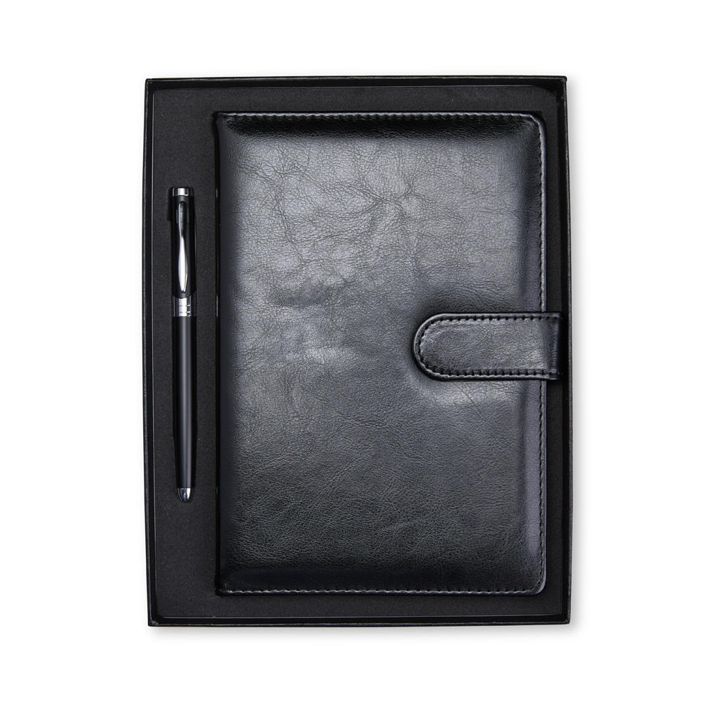 Kit Executivo Preto 2 Peças